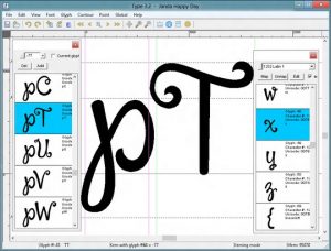 type 3.2 - font creator