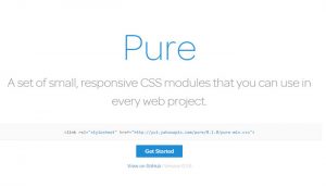 Pure UI Framework by Yahoo!