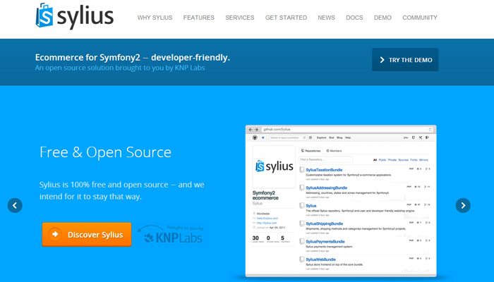 Sylius Open Source Ecommerce Solution