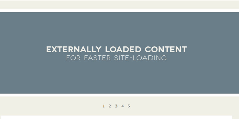 Hashslider: Jquery plugin to slide the content with #hash tag