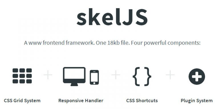 Skeljs: A frontend CSS framework