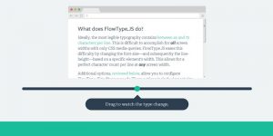 Flowtype a responsive web typography solution