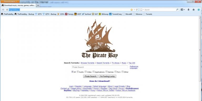 Pirate Browser to browse internet with full liberty