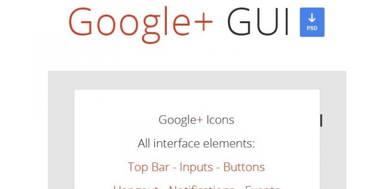 Download Google plus complete GUI