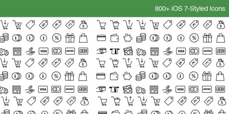 Download over 800 ios7 icons for free