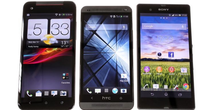 HTC One: A flagship phone model from HTC