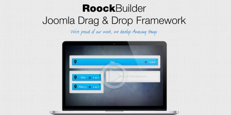 Rockbuilder by Rocklab: A drag and drop Joomla page creator