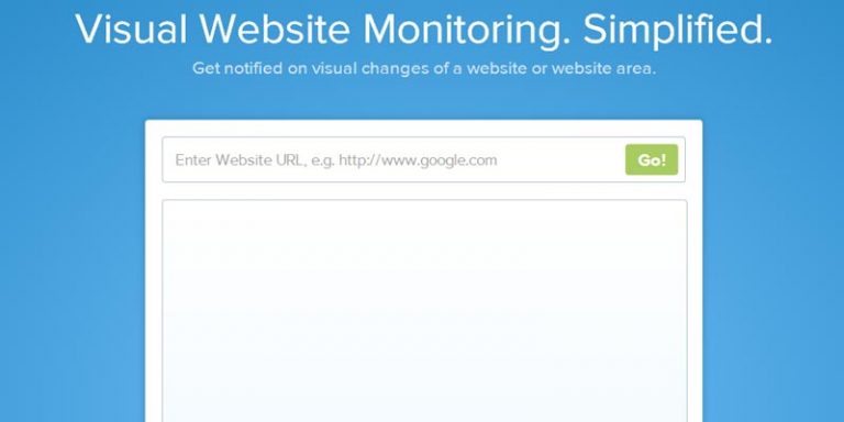 Get notified when a web page changes by visualping.com
