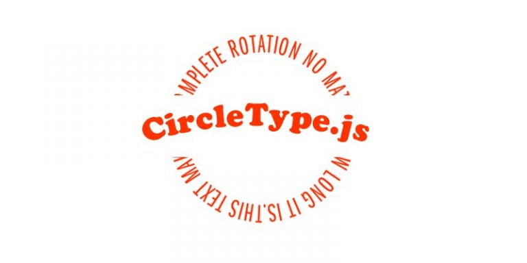 CircleType.js: A jquery plugin to set type on circle