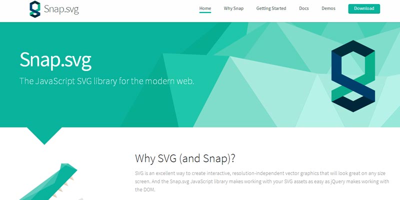 Snap.svg: A Javascript library to create interactive scalable vector graphics