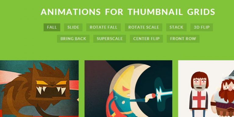 Learn how to animate thumbnail grids