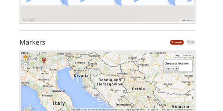 Maplace.js: An awesome jquery plugin to insert google map
