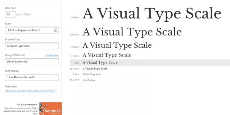 Type Scale: Improve typography of website with proper typo scale