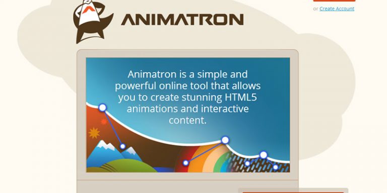 Animatron: Easily create html5 animation and share