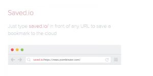 Saved.io: An awesome cutting edge cloud bookmarking app